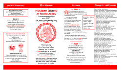 Holiday Lights - Shore Acres State Park