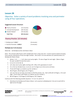 Lesson 28 - EngageNY