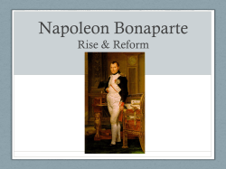 Napoleon Bonaparte - Garnet Valley School District