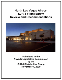 North Las Vegas Airport SJR-3 Flight Safety Review