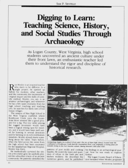 Teaching Science, History, and Social Studies Through Archaeology
