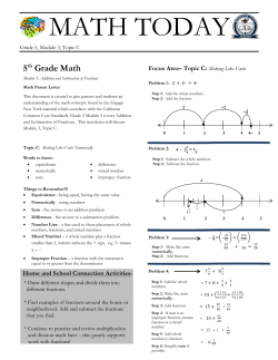 MATH TODAY