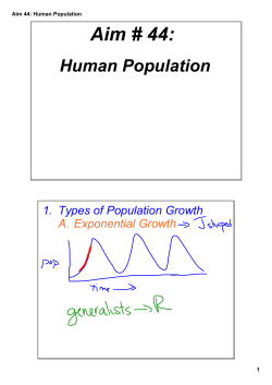Aim 44: Human Population