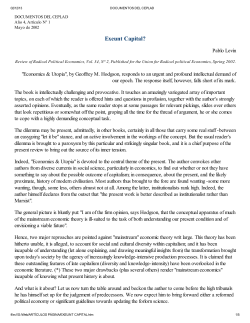 Exeunt Capital?