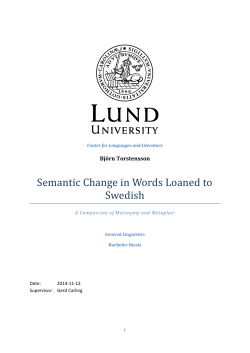 Open Access - Lund University Publications
