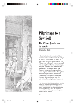 Pilgrimage to a New Self - The Institute for Palestine Studies