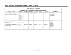 ASOL READINGscopegrade314
