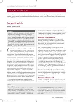 Economic and Labour Market Review