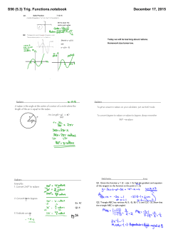 S56 (5.3) Trig. Functions.notebook