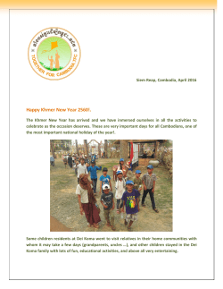 Happy Khmer New Year 2560!.