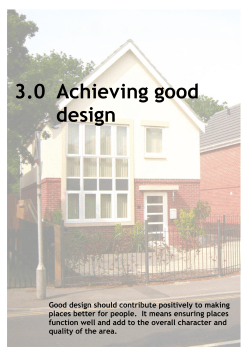 Achieving Good Design