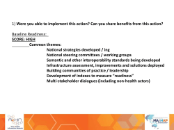 1) Were you able to implement this action?