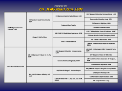CH. JEMS Pearl Jam, LOM