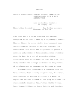 dissertation - DRUM - University of Maryland