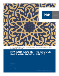 HIV and AIDS in the Middle East and North Africa