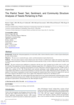 Tighe et al. 2015. - University of Florida