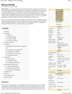 Boron nitride - Wikipedia, the free encyclopedia