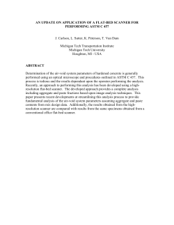 An Update on Application of a Flat-Bed Scanner for