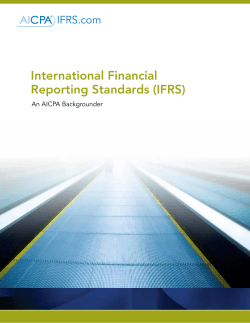 International Financial Reporting Standards