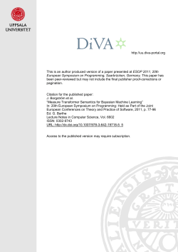 Measure Transformer Semantics for Bayesian Machine Learning