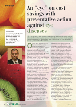 An &ldquo;eye&rdquo; on cost savings with preventative action