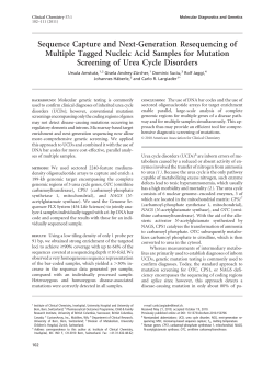 Sequence Capture and Next-Generation