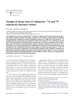 Changes of decay rates of radioactive 111In and 32P induced by