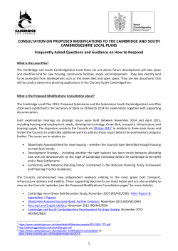 Frequently Asked Questions and Guidance