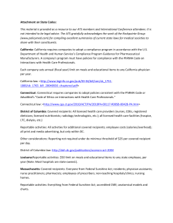 Attachment on State Codes: This material is provided as a resource