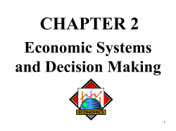 Economic Systems and Decision Making