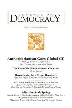 Journal of Democracy