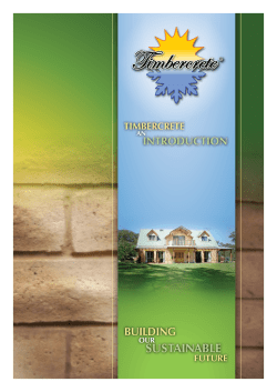 timbercrete introduction