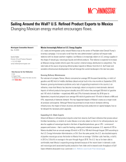 Sailing Around the Wall - Morningstar Commodity Data