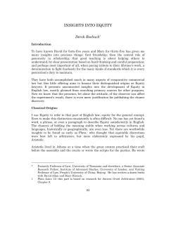 insights into equity