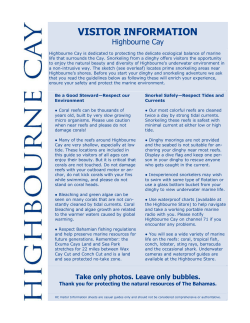 VISITOR INFORMATION - Highbourne Cay Bahamas