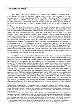 The Partisan Press