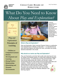 Play and Exploration?