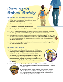Getting to School Safely