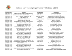 Blackman-Leoni Township Department of Public Safety