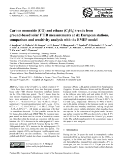 (CO) and ethane (C2H6)