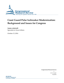 Coast Guard Polar Icebreaker Modernization