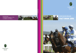 2006 Factbook - Horse Racing Ireland