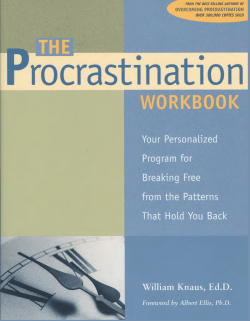 Overcoming Procrastination