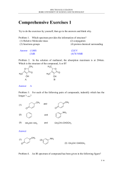 Comprehensive Exercises 1