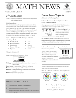 MATH NEWS