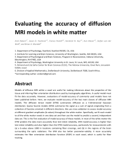 Evaluating the accuracy of diffusion MRI models