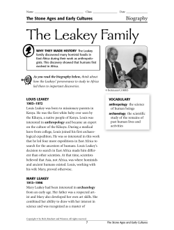 The Leakey Family