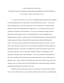 Ladies Lusting for the Conservative: Enhancing Conservative