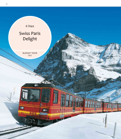 6 Days Budget Swiss Paris Delight 2017