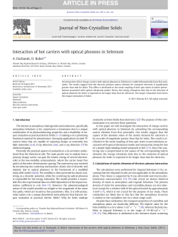 Interaction of hot carriers with optical phonons in Selenium